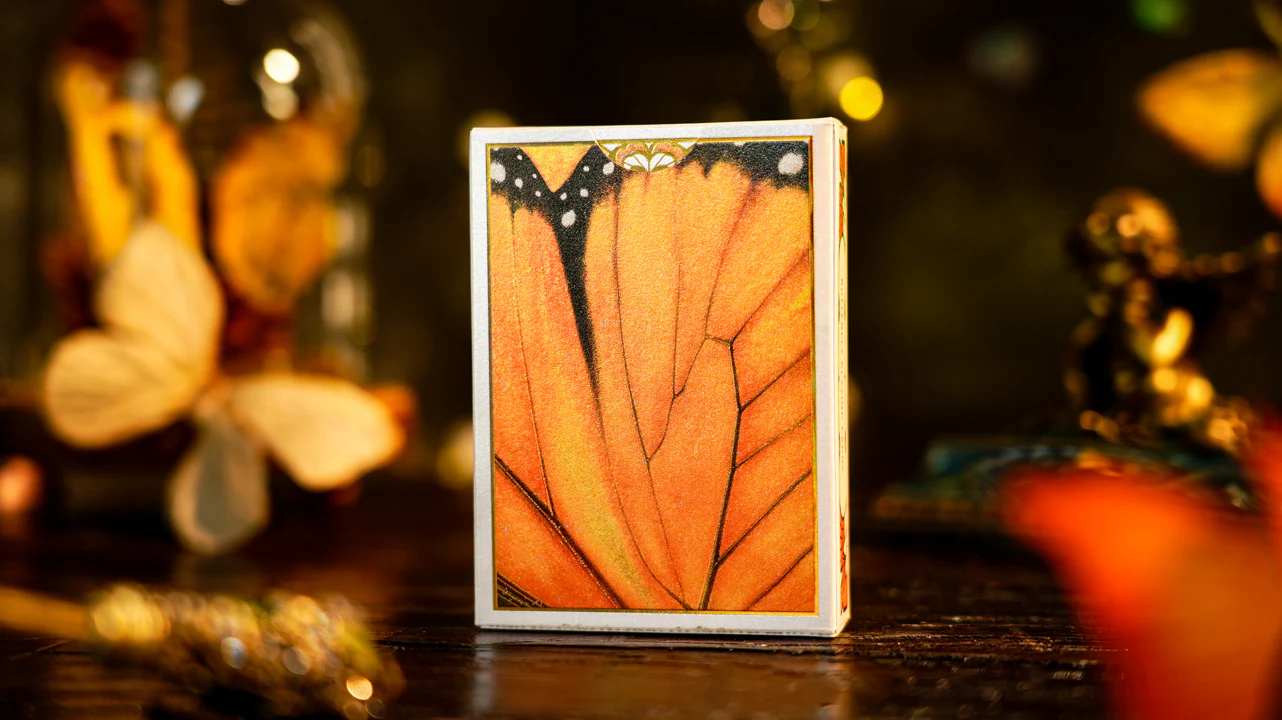Amber Golden Morpho Playing Cards by TCC Fashion - Image 4