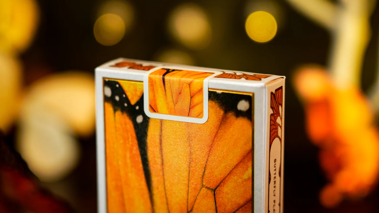 Amber Golden Morpho Playing Cards by TCC Fashion - Image 5