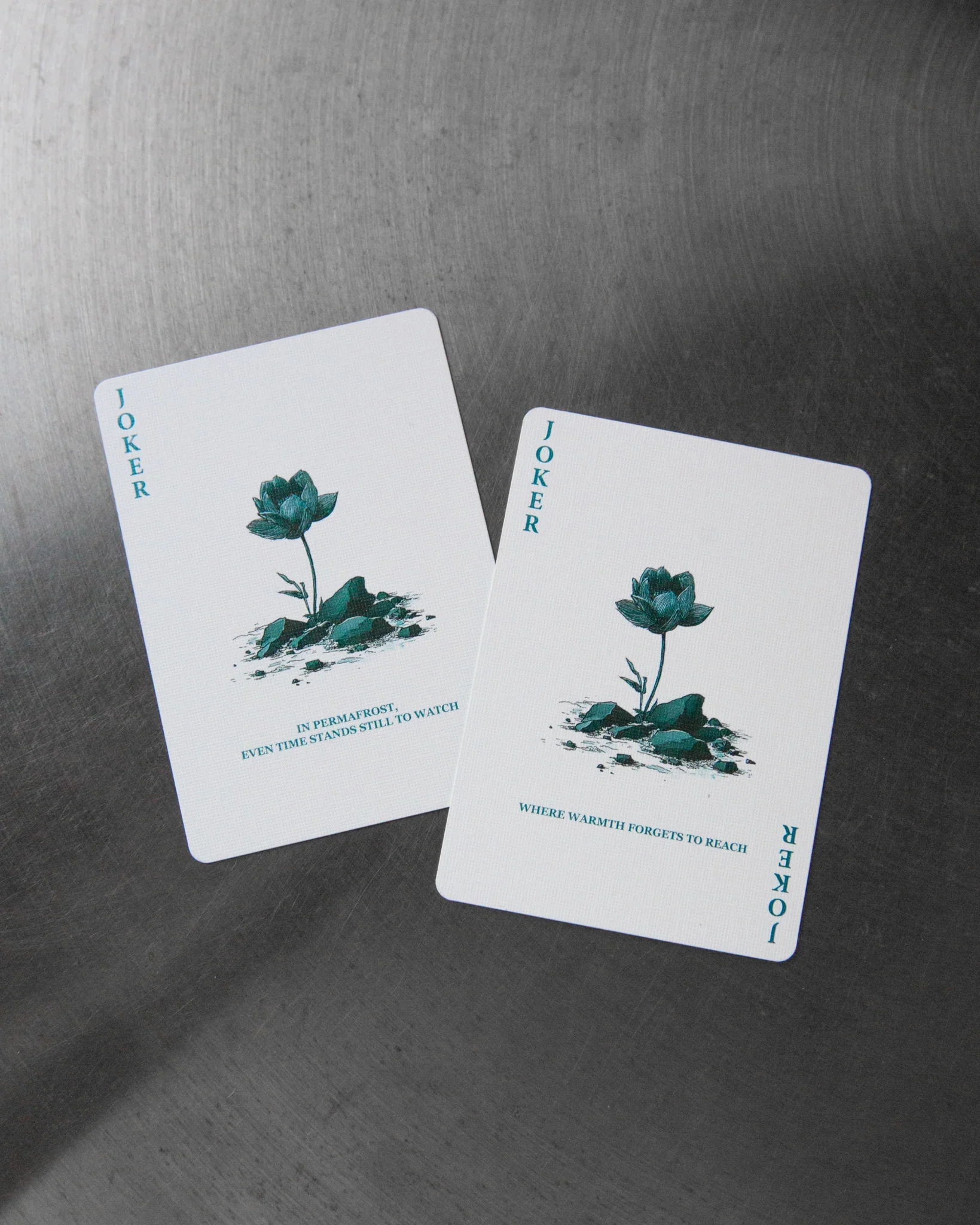 Arctic Lotus Playing Cards by Lotusinhand - Image 6