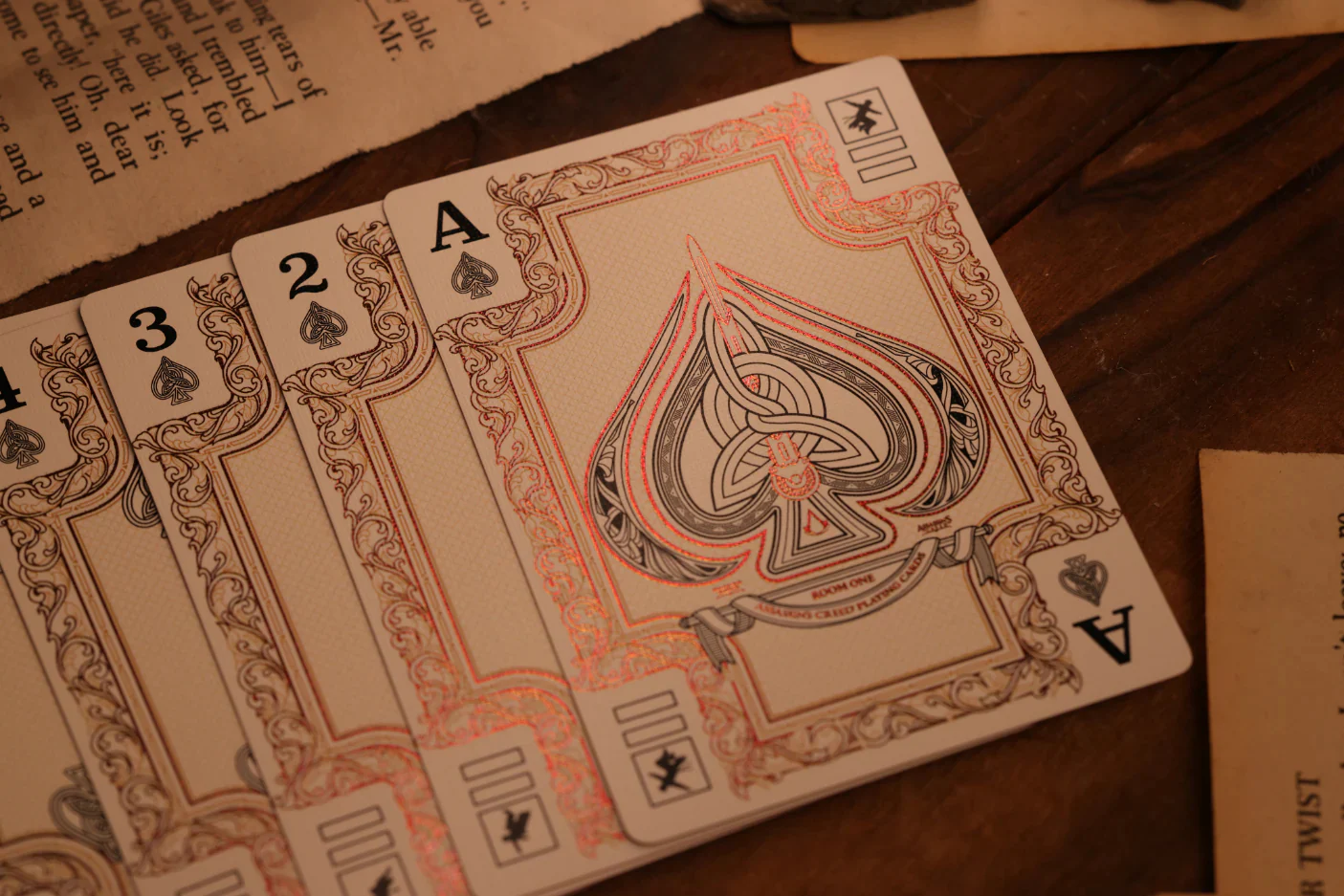 Assassin's Creed Legacy Ver. II Garnet Signature Edition Playing Cards by Room One - Image 8