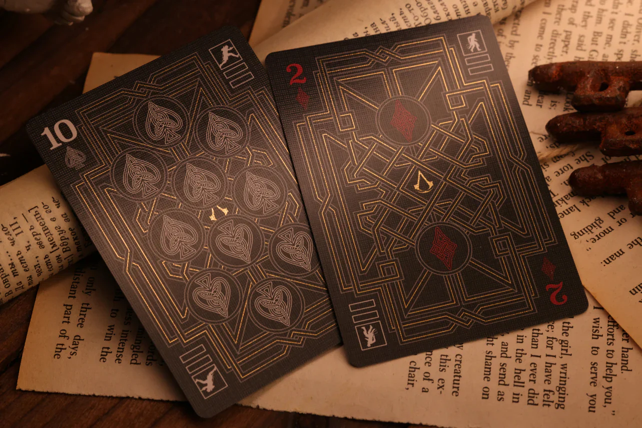 Assassin's Creed Legacy Ver. II Onyx Hidden Blade Edition Playing Cards by Room One - Image 9