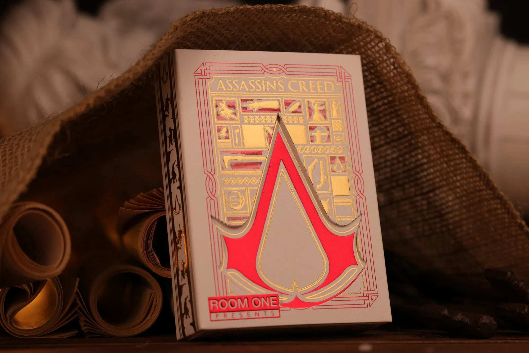 Assassin's Creed Legacy White Hidden Blade Edition Playing Cards by Room One - Image 2