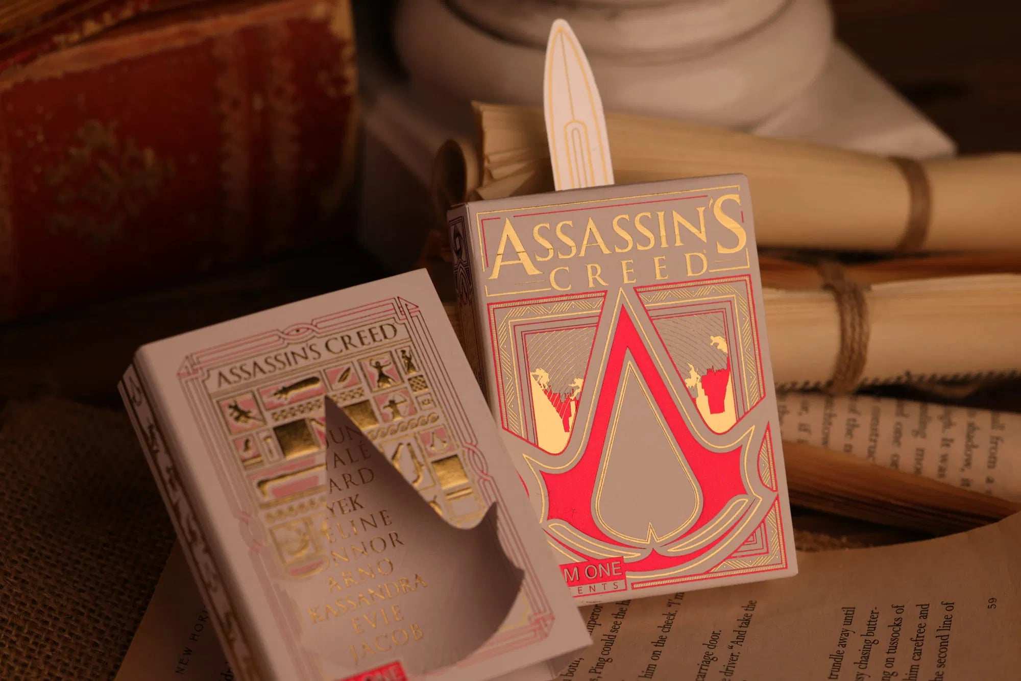 Assassin's Creed Legacy White Hidden Blade Edition Playing Cards by Room One - Image 4
