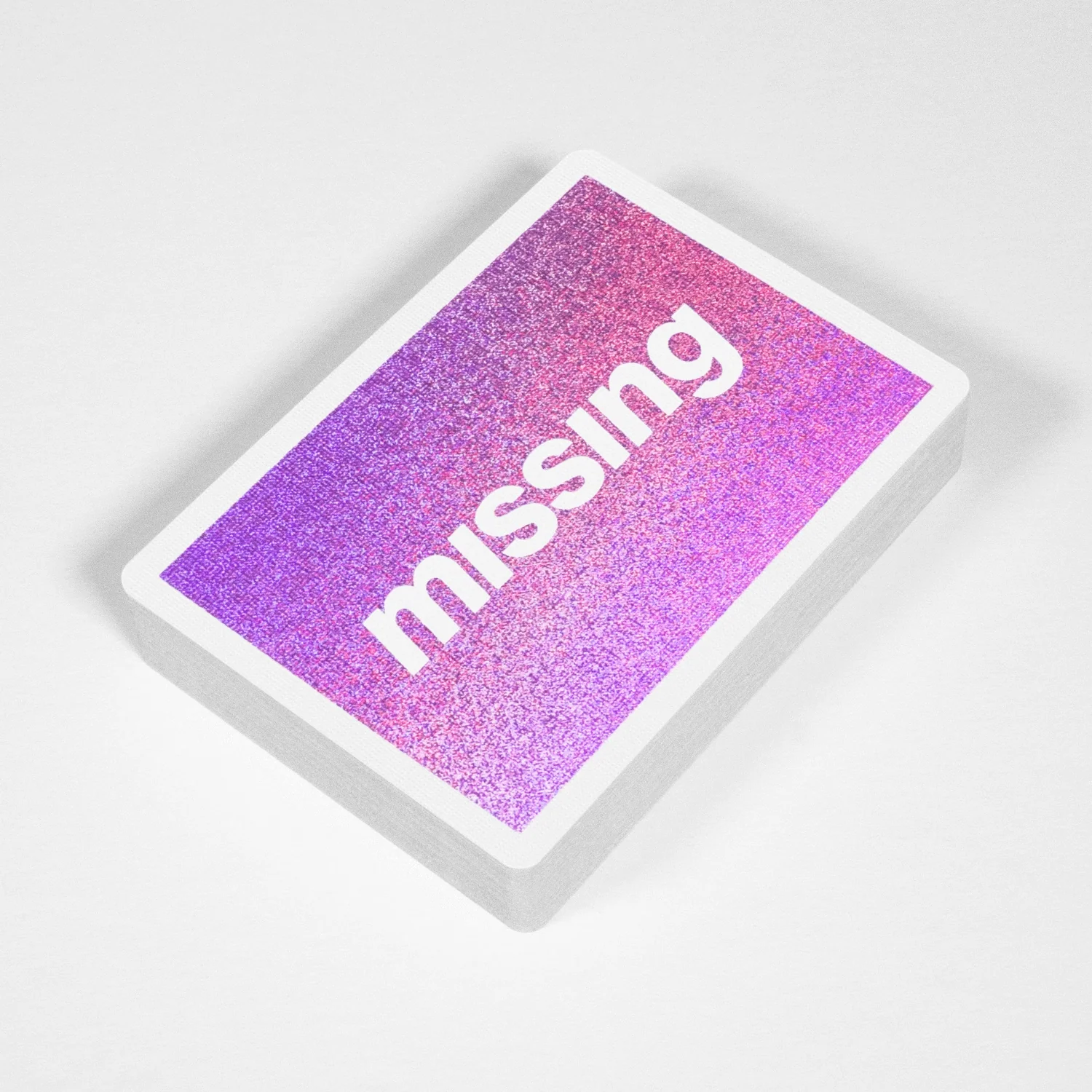 Base Foil Playing Cards by Missing - Image 6