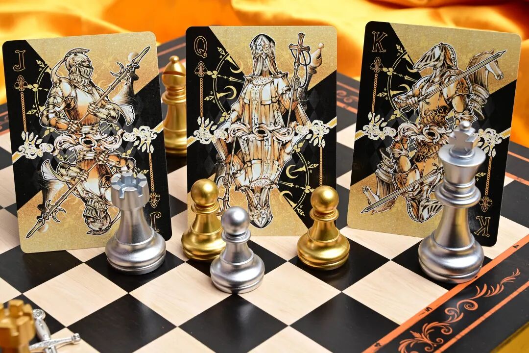 CHESS Black Playing Cards - Image 6