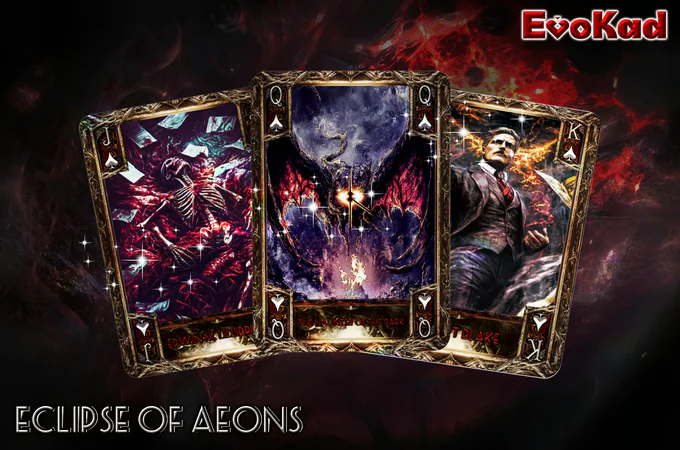 Cthulhu Mythos Eclipse of Aeons Playing Cards - Image 4