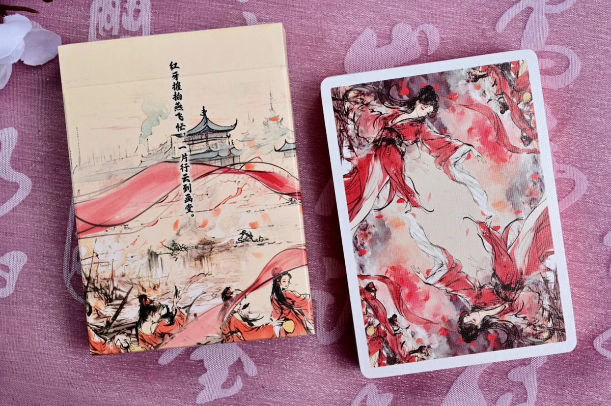 Four Beauties Diao Chan Playing Cards - Image 3
