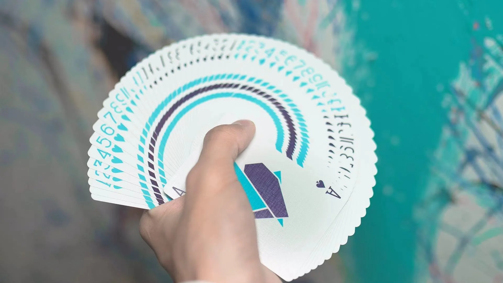 Flexible Blue Gradient Playing Cards by TCC - Image 9