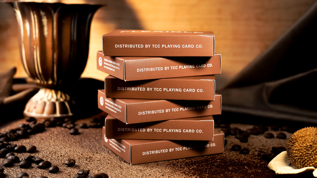 Flexible Mocha Mousse Playing Cards by TCC - Image 4