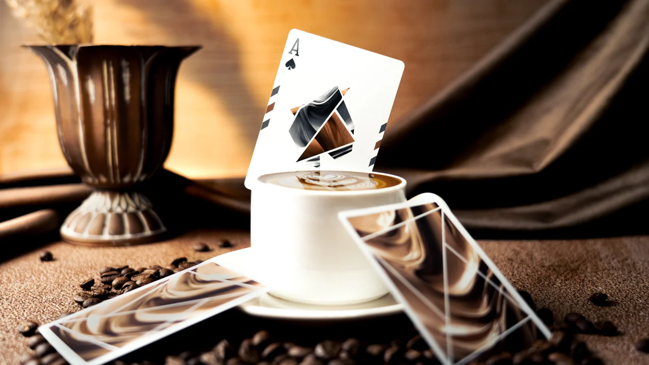 Flexible Mocha Mousse Playing Cards by TCC - Image 9