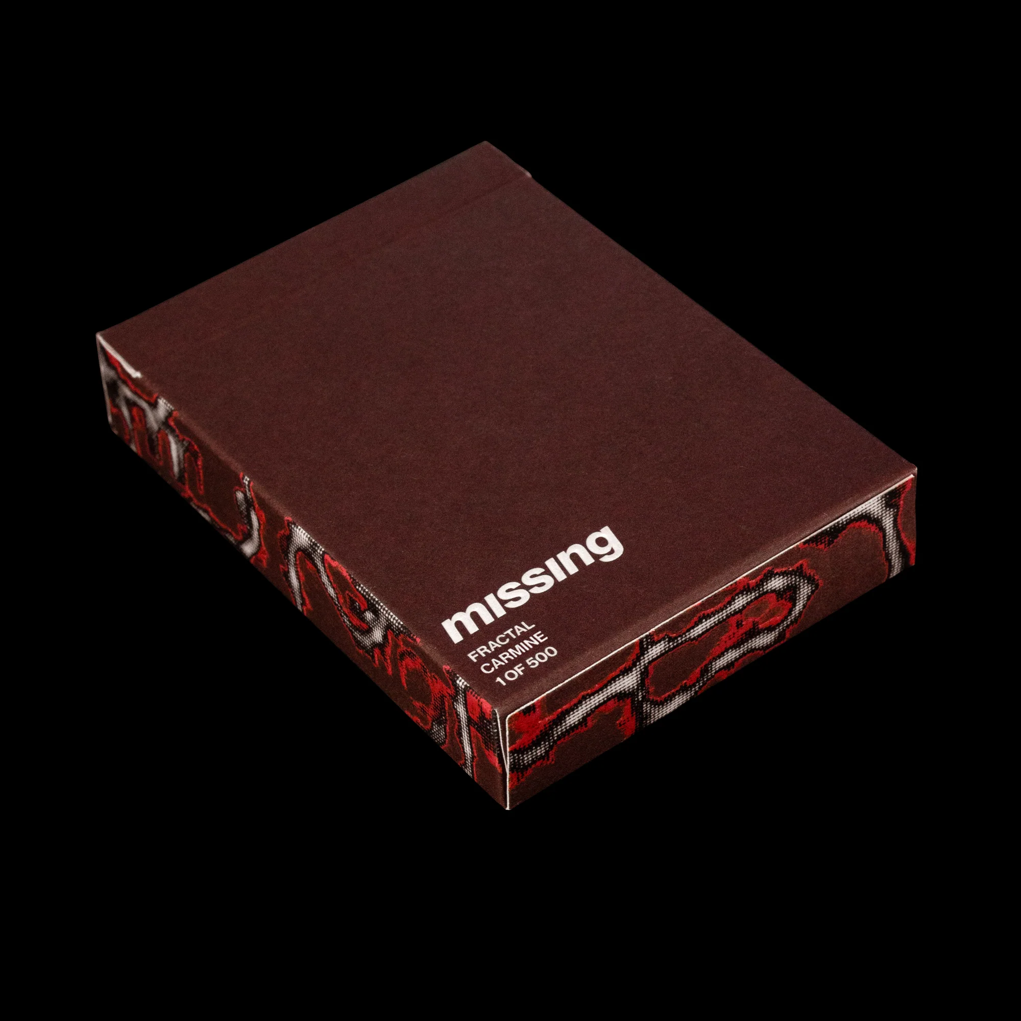 Fractal Acid/Carmine Playing Cards by Missing - Image 6