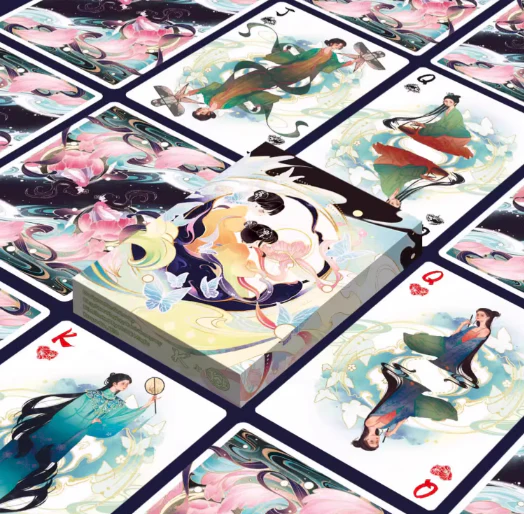 Flower Moon V2 Moonlight Playing Cards - Image 2