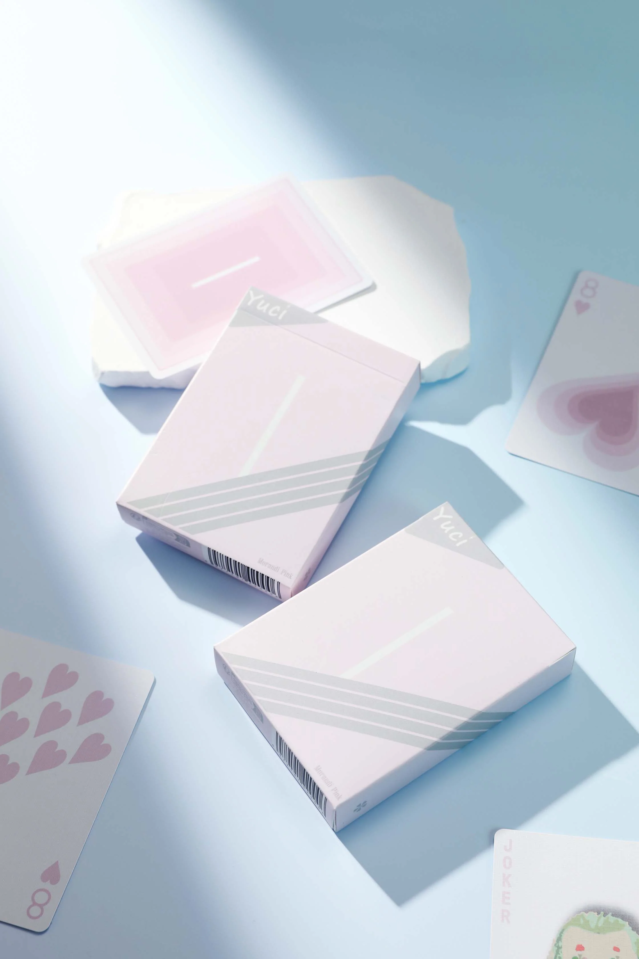 Morandi Pink 5th Playing Cards - Image 2