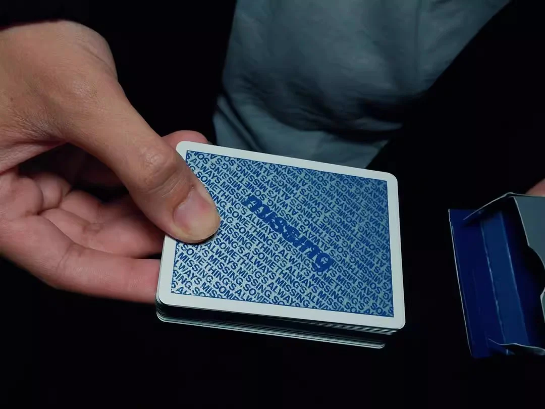 NY Slims Blue/Silver CCC2025 Playing Cards by Missing - Image 3