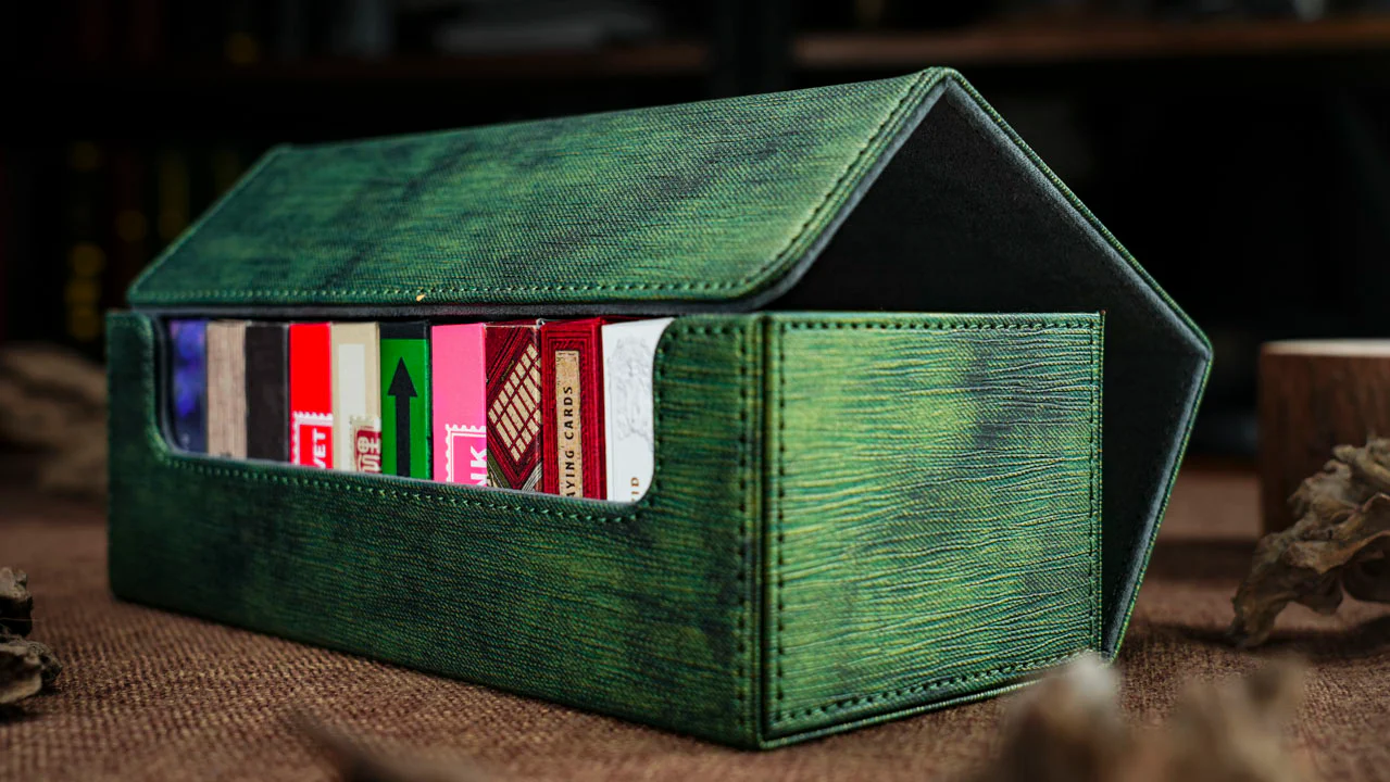 Peacock-Textured Playing Card Collection Case by TCC - Image 11