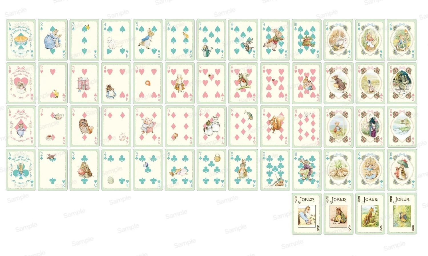 Peter Rabbit Playing Cards - Image 2