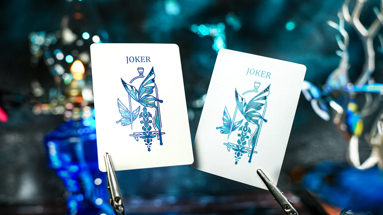 Prism Blue Morpho Playing Cards by TCC Fashion - Image 10