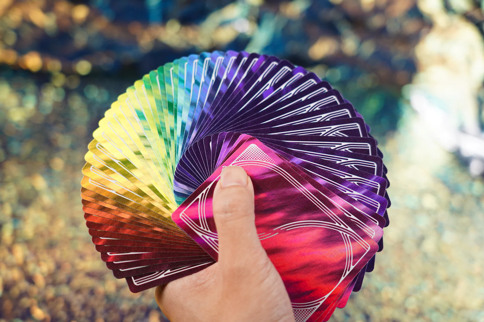 Rainbow HOLO Playing Cards by TCC Fashion - Image 14
