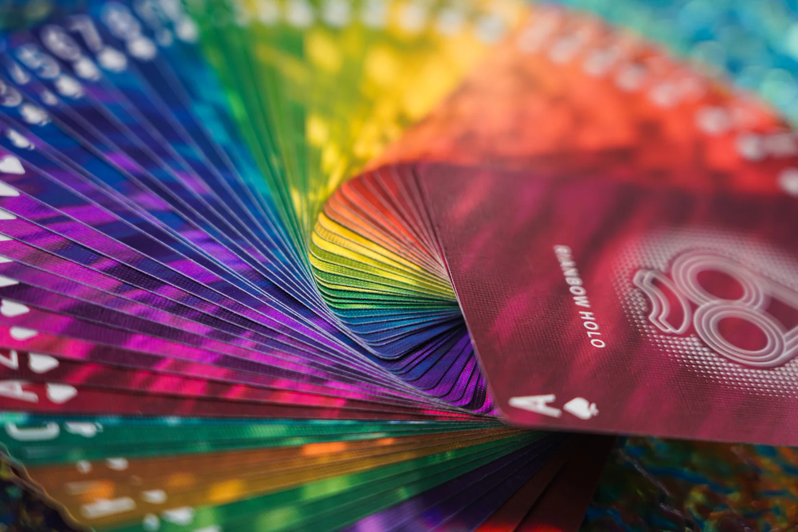 Rainbow HOLO Playing Cards by TCC Fashion - Image 16