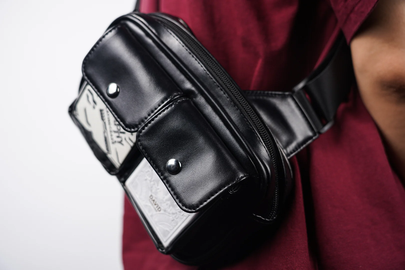 Shoulder Decks Bag (Blue/Black) by TCC - Image 3