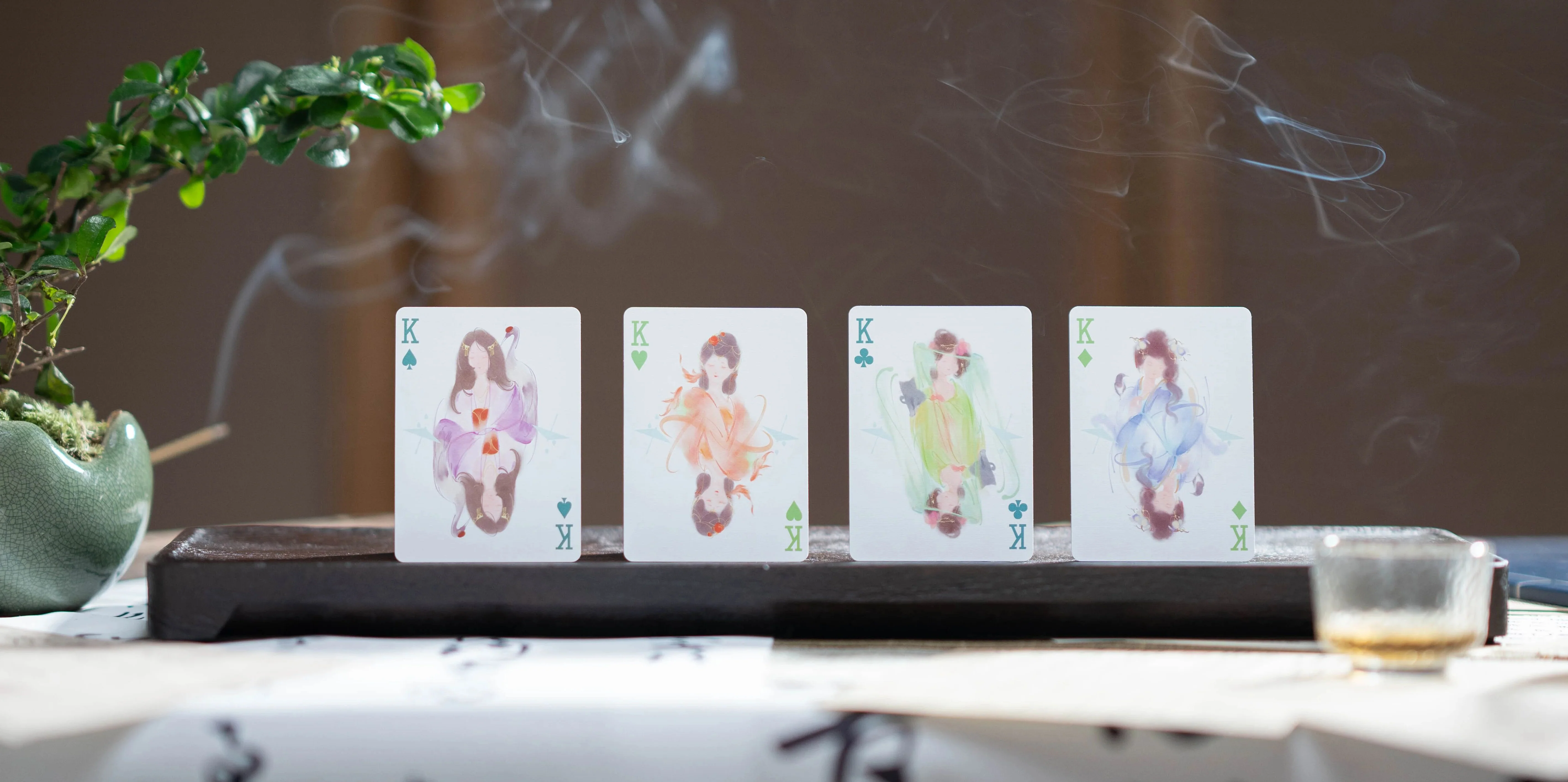 Tally Ho Rain Playing Cards - Image 8