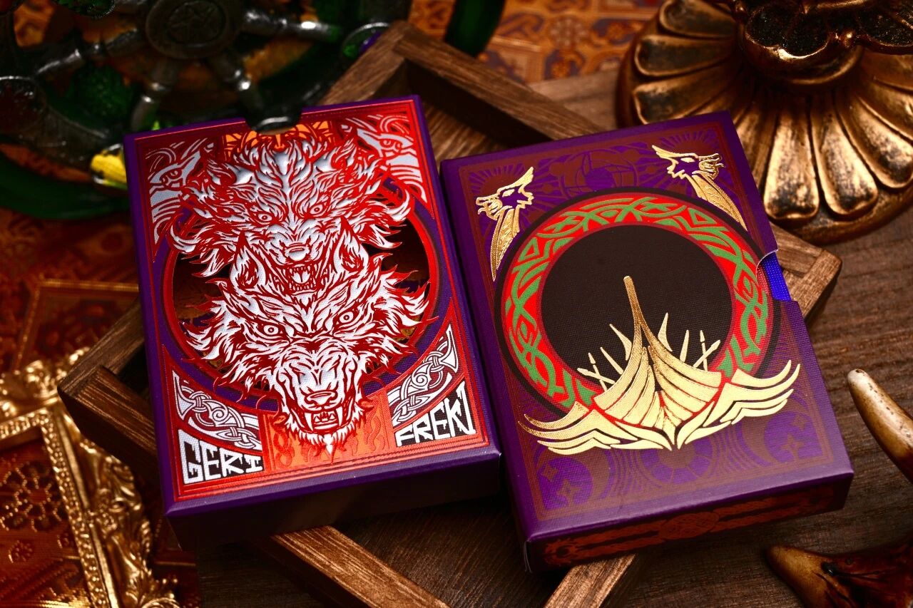 The Norse Myths Series Fenrir Playing Cards - Image 3