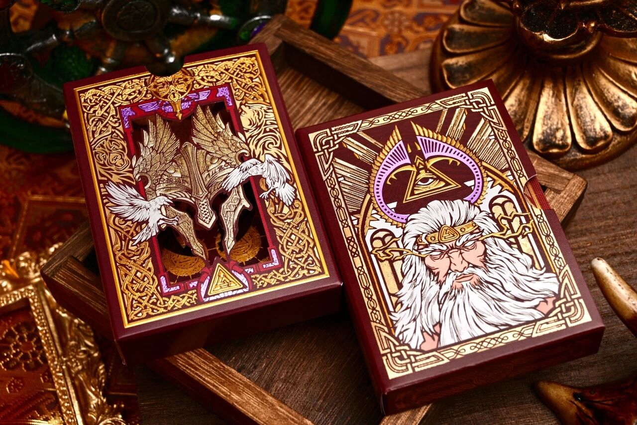 The Norse Myths Series Odin Playing Cards - Image 3