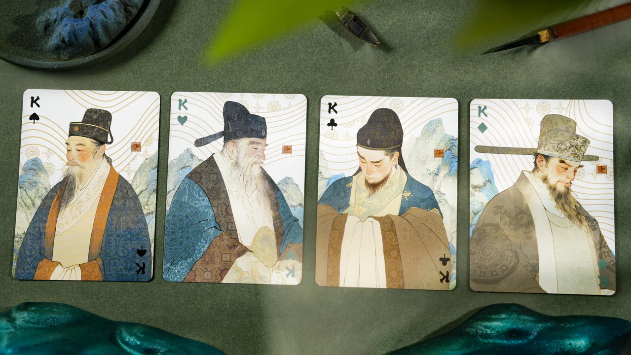 Thousand Mile Scroll Playing Cards by TCC Fashion - Image 11