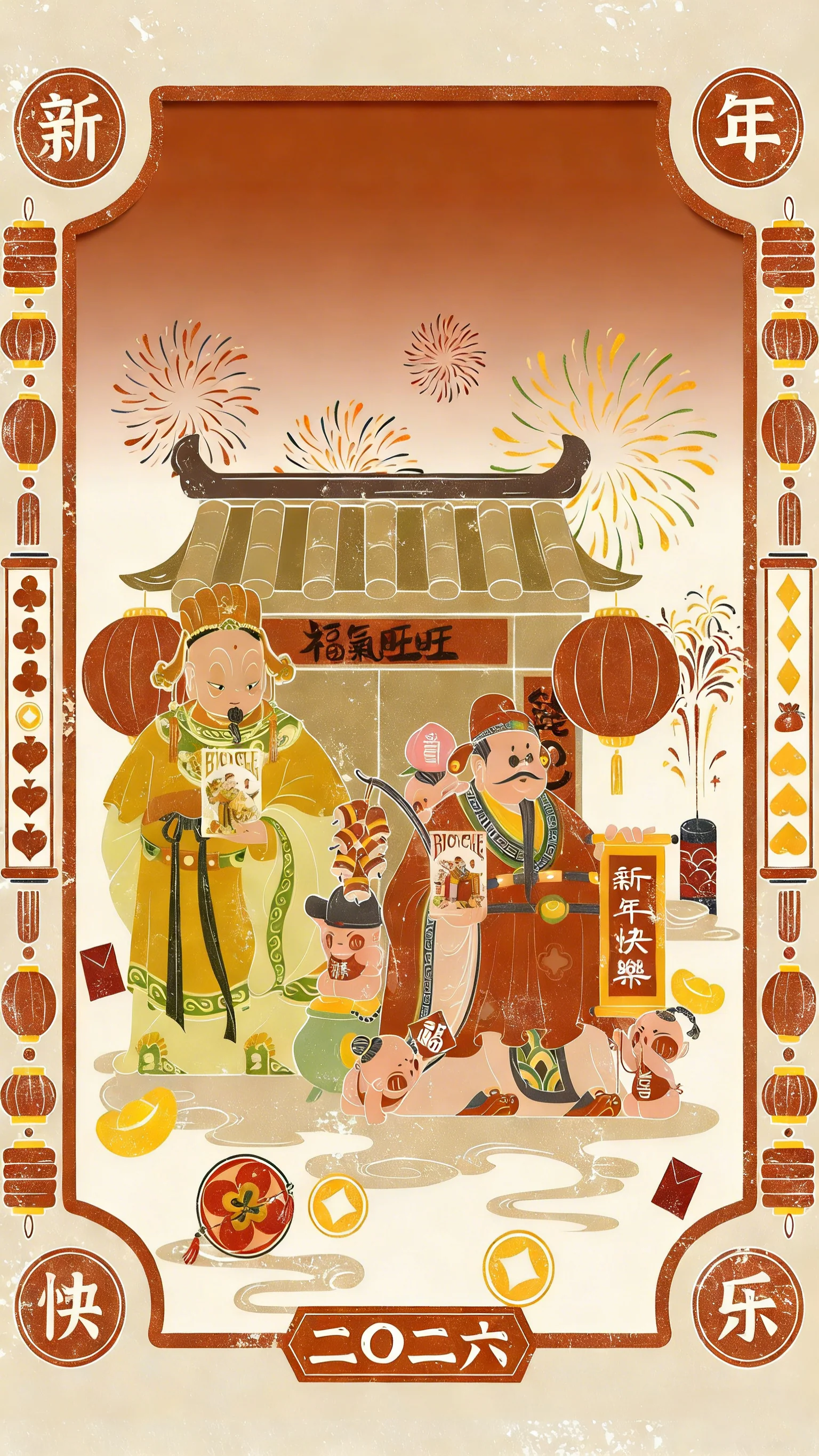 Traditional Spring Festival Playing Cards - Image 3