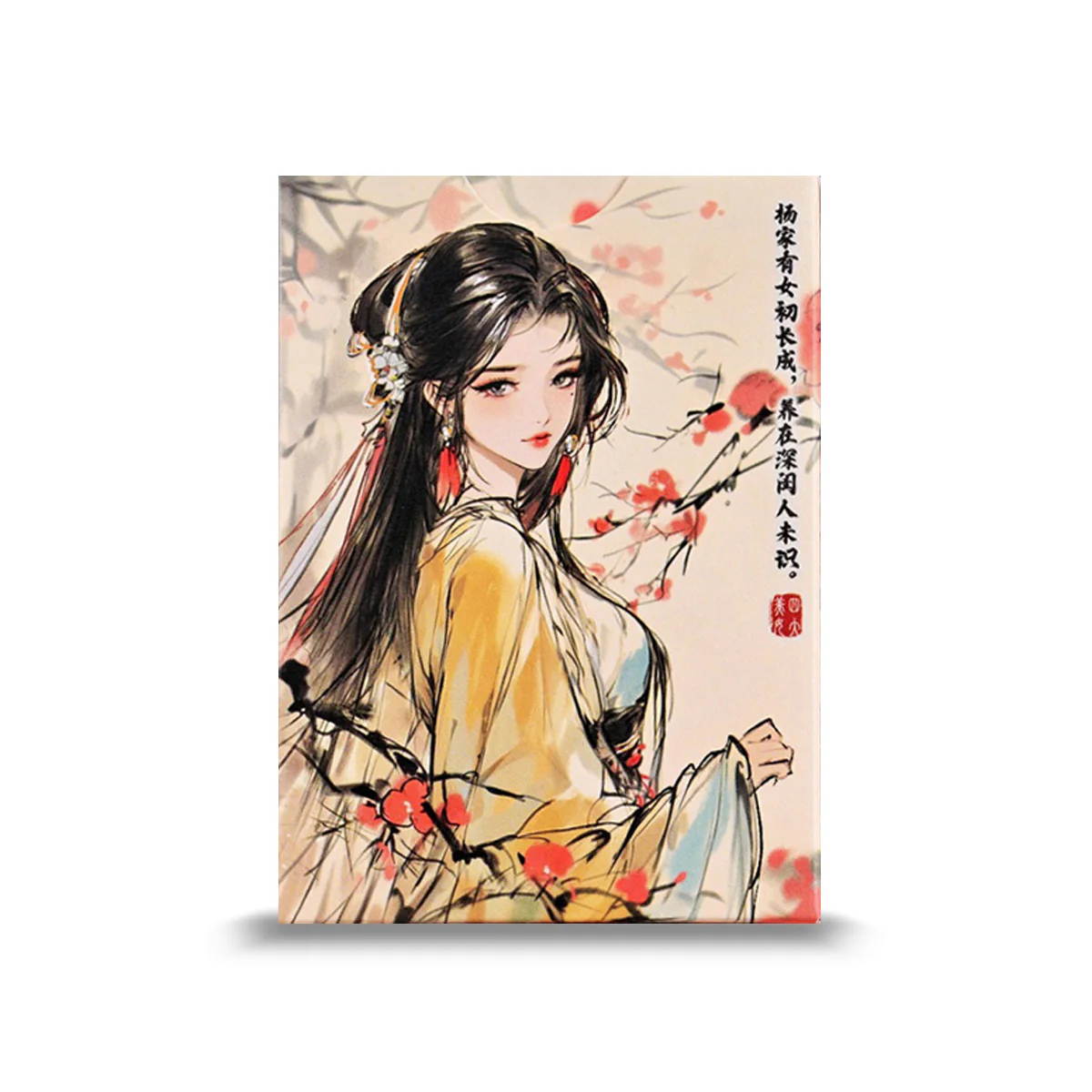 Four Beauties Yang Yu Huan Playing Cards