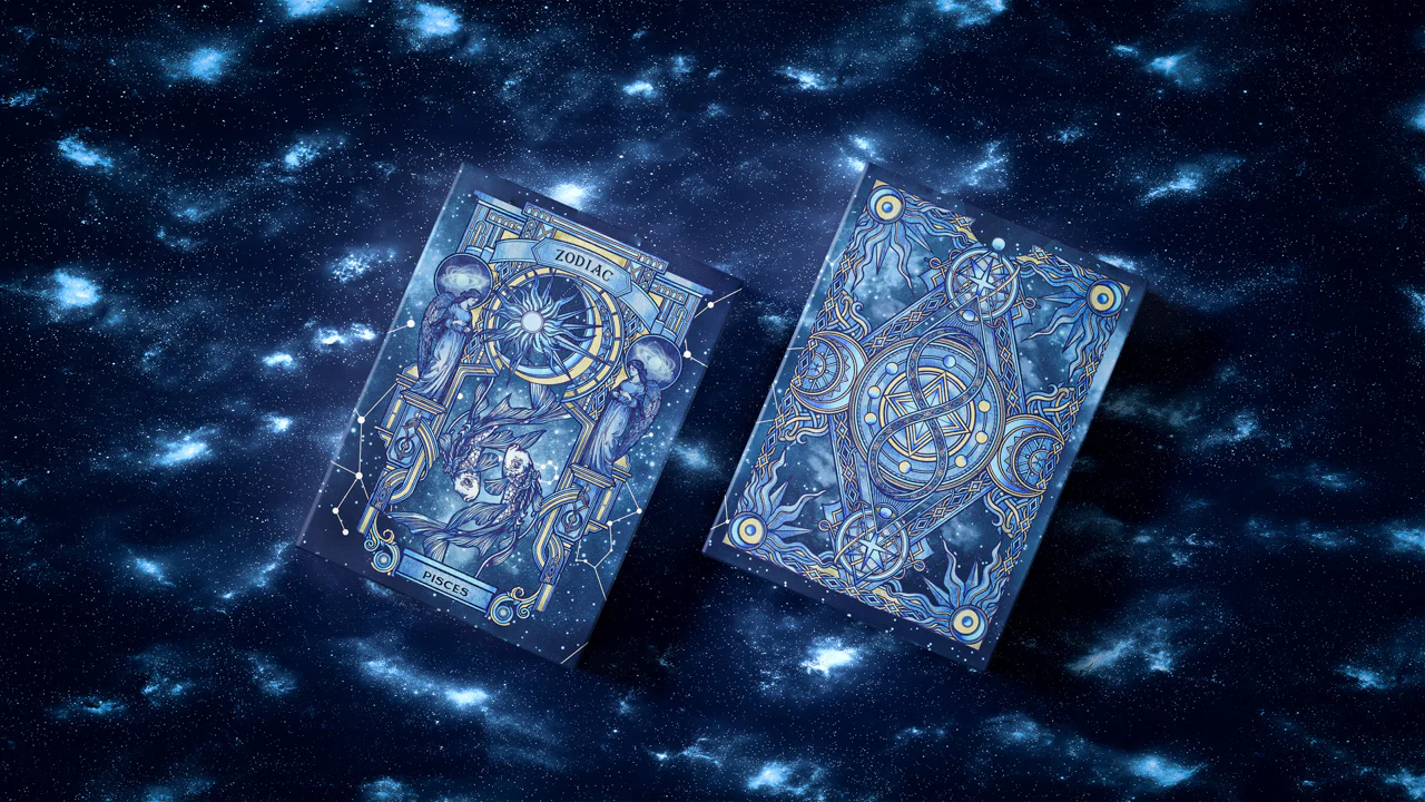 Zodiac Pisces Luminous Edition Playing Cards by TCC - Image 3