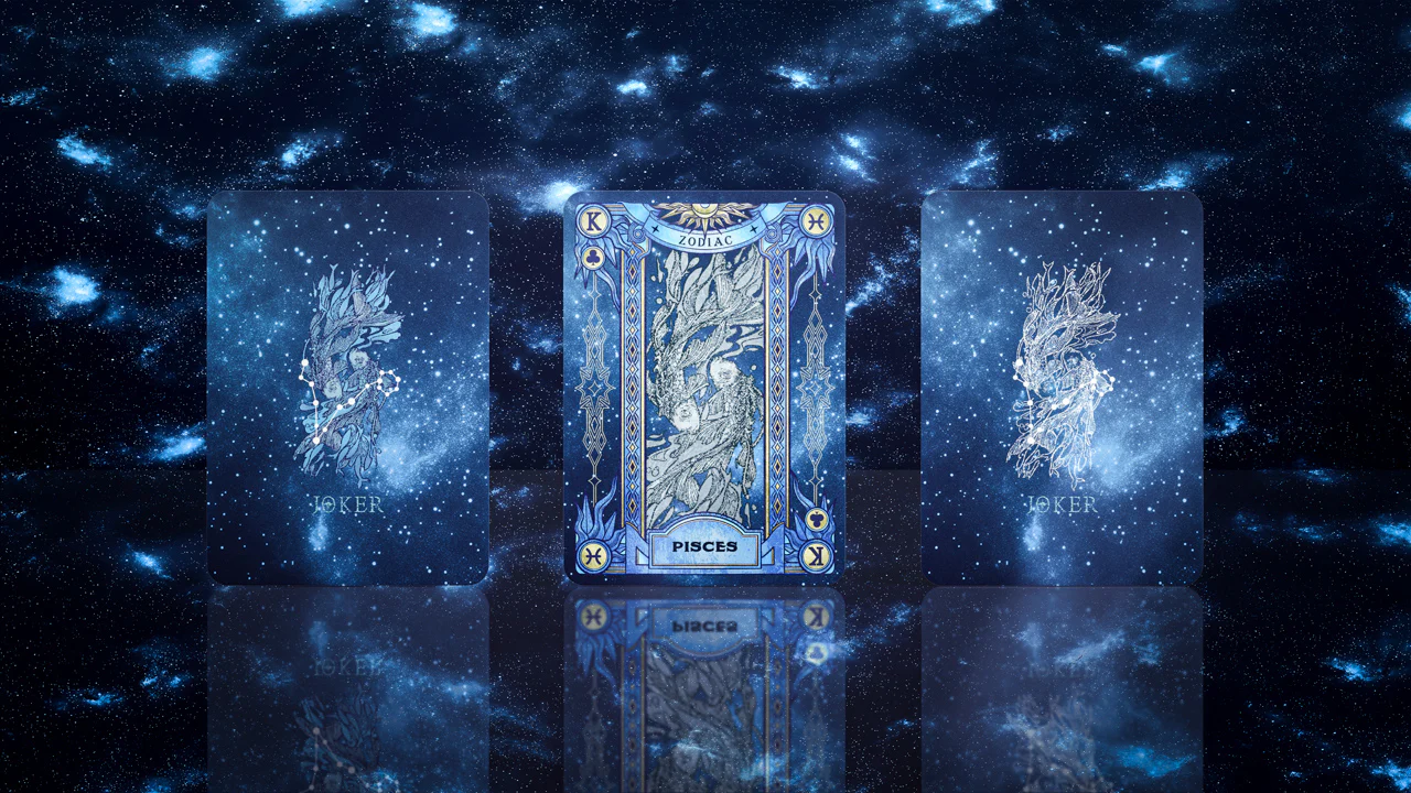Zodiac Pisces Luminous Edition Playing Cards by TCC - Image 4