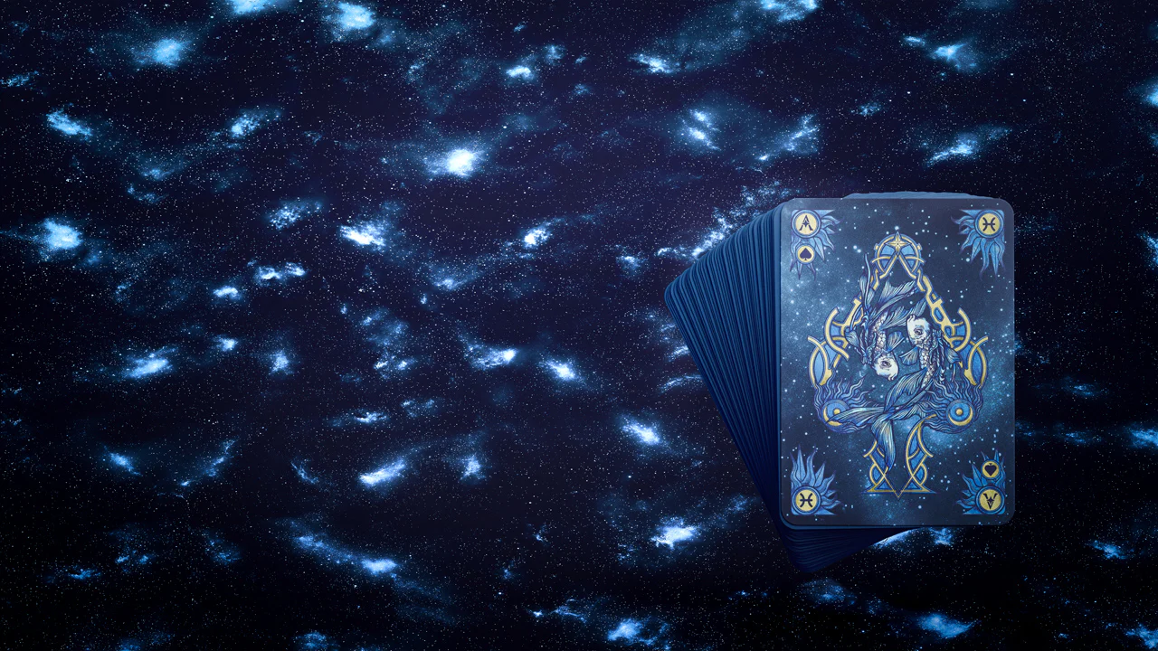 Zodiac Pisces Luminous Edition Playing Cards by TCC - Image 6