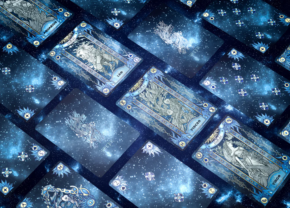 Zodiac Pisces Luminous Edition Playing Cards by TCC - Image 8