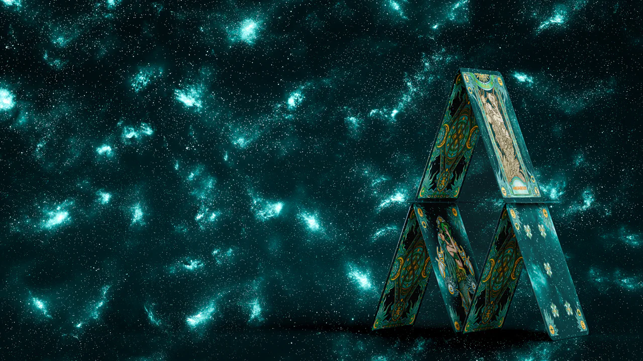 Zodiac Aquarius Luminous Edition Playing Cards by TCC - Image 9