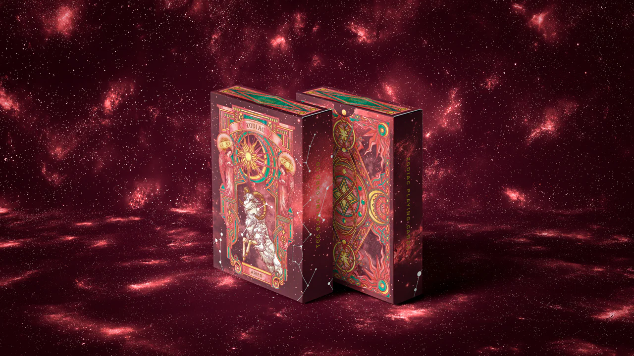 Zodiac Aries Luminous Edition Playing Cards by TCC - Image 4