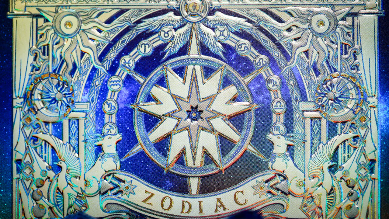 Zodiac Astrology Chart Playing Cards by TCC - Image 5