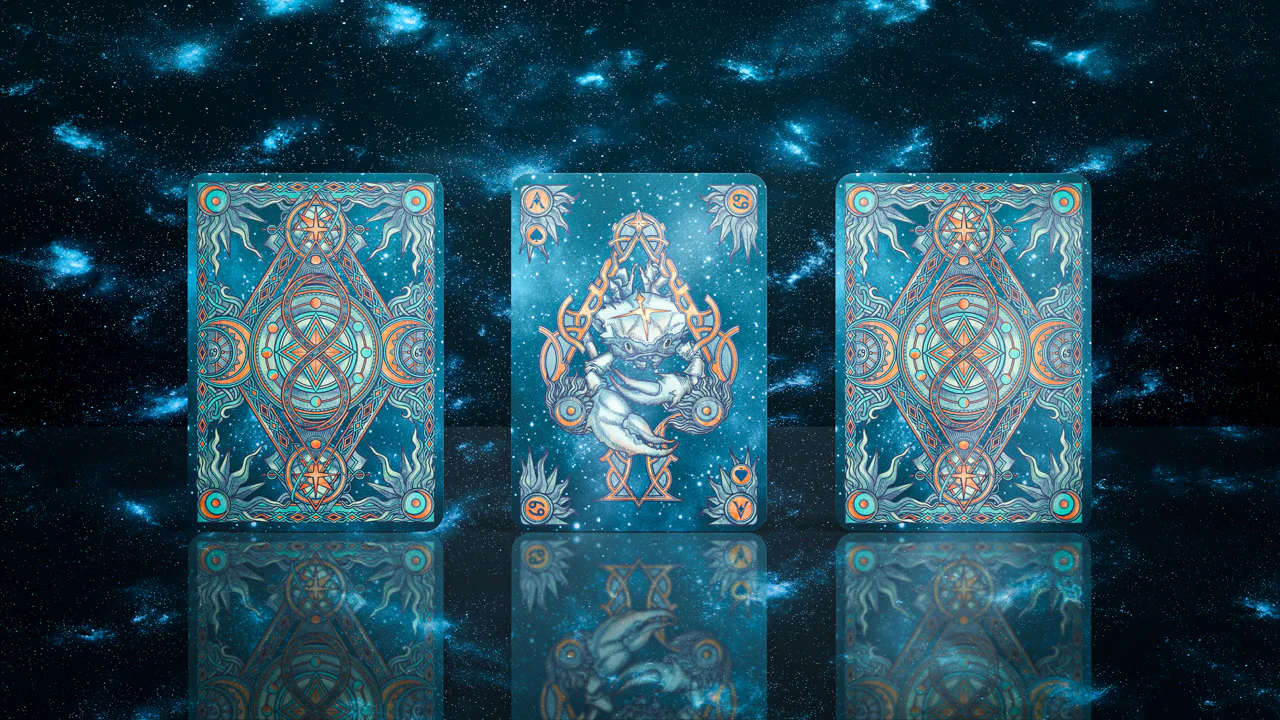 Zodiac Cancer Luminous Edition Playing Cards by TCC - Image 7