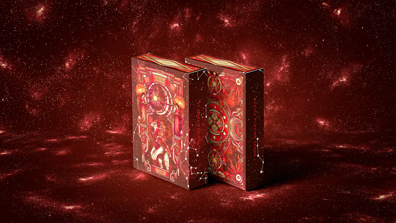 Zodiac Leo Luminous Edition Playing Cards by TCC - Image 2