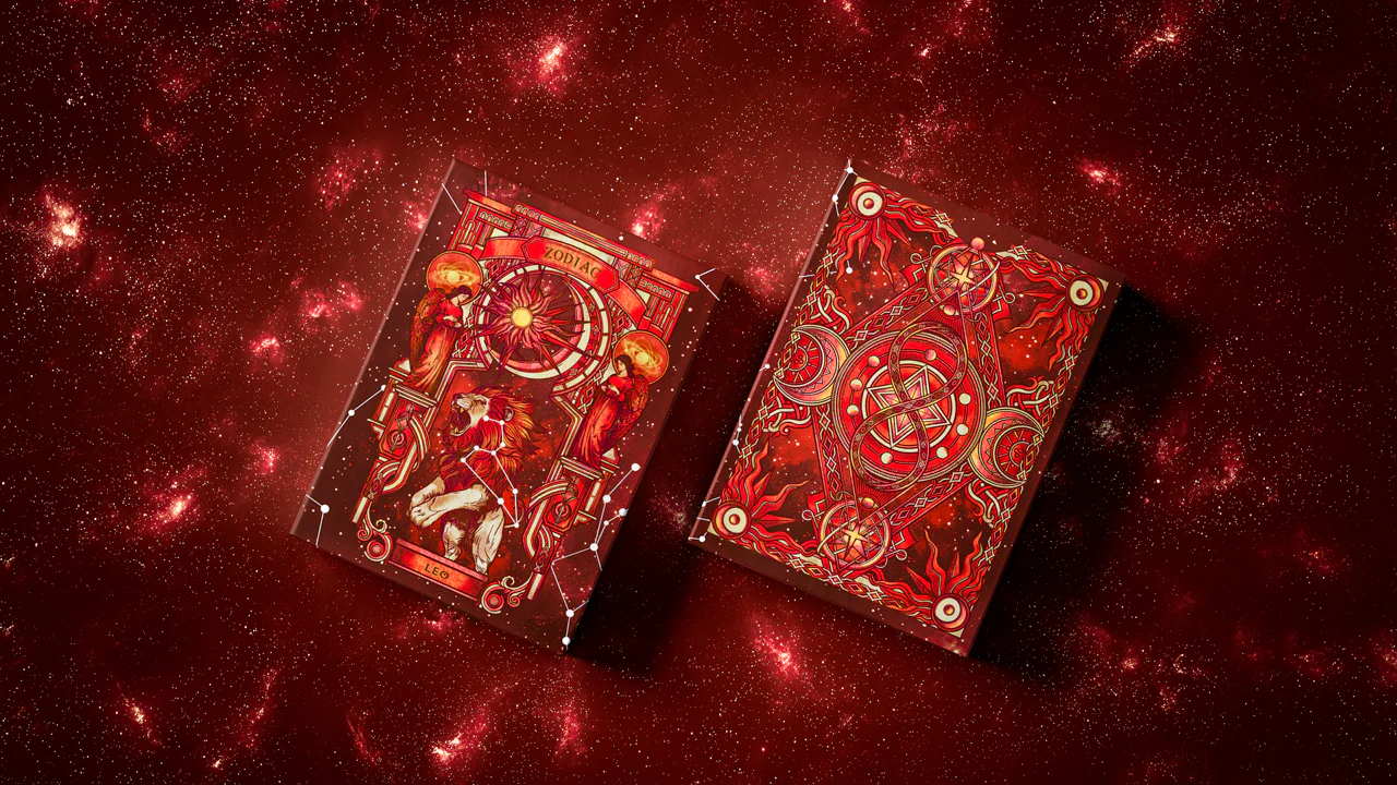 Zodiac Leo Luminous Edition Playing Cards by TCC - Image 3