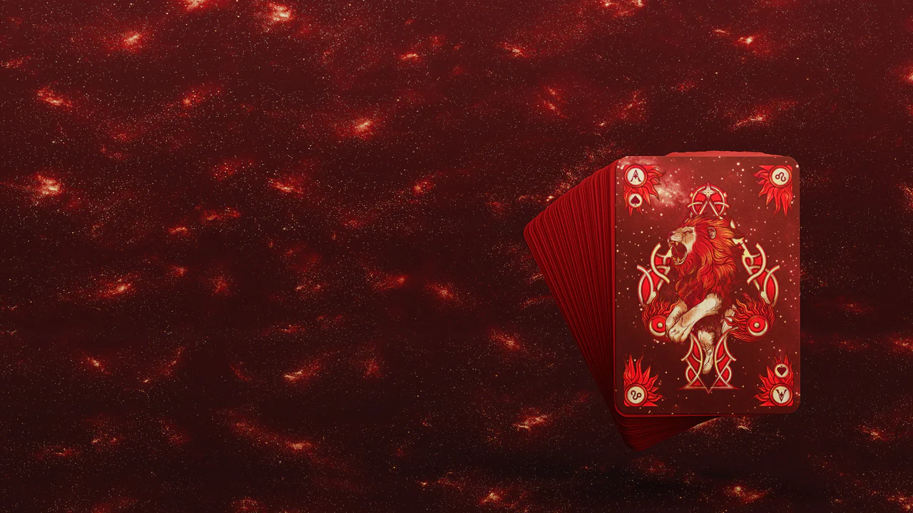 Zodiac Leo Luminous Edition Playing Cards by TCC - Image 6