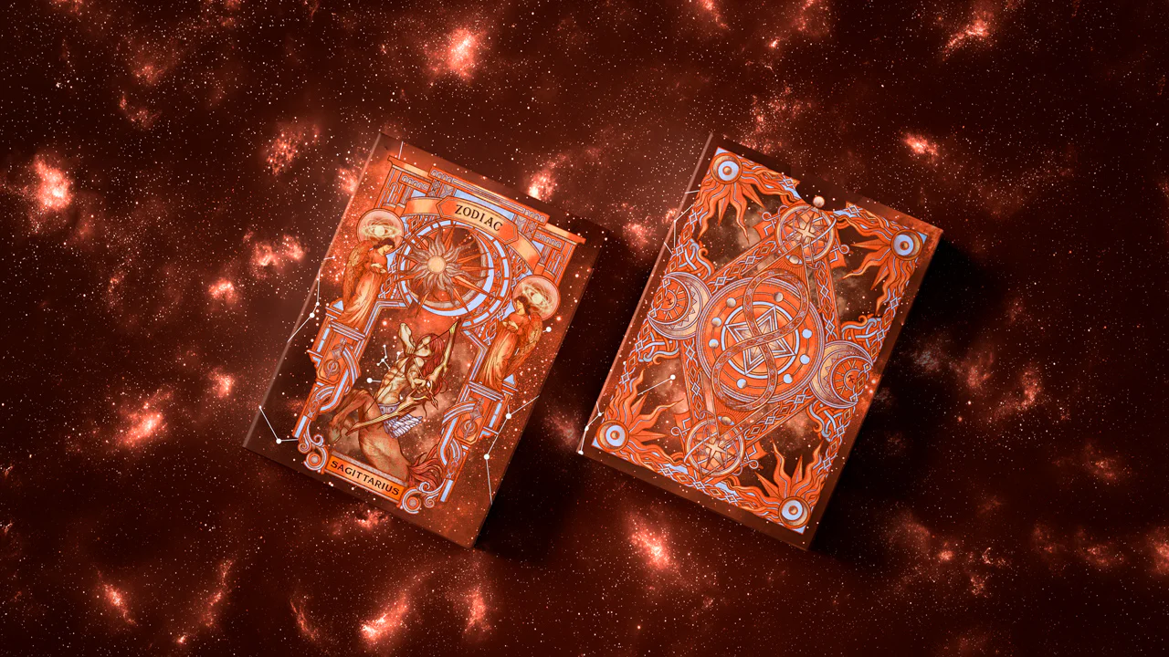 Zodiac Sagittarius Luminous Edition Playing Cards by TCC - Image 3