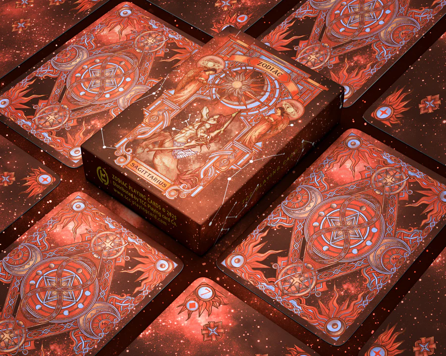 Zodiac Sagittarius Luminous Edition Playing Cards by TCC - Image 5