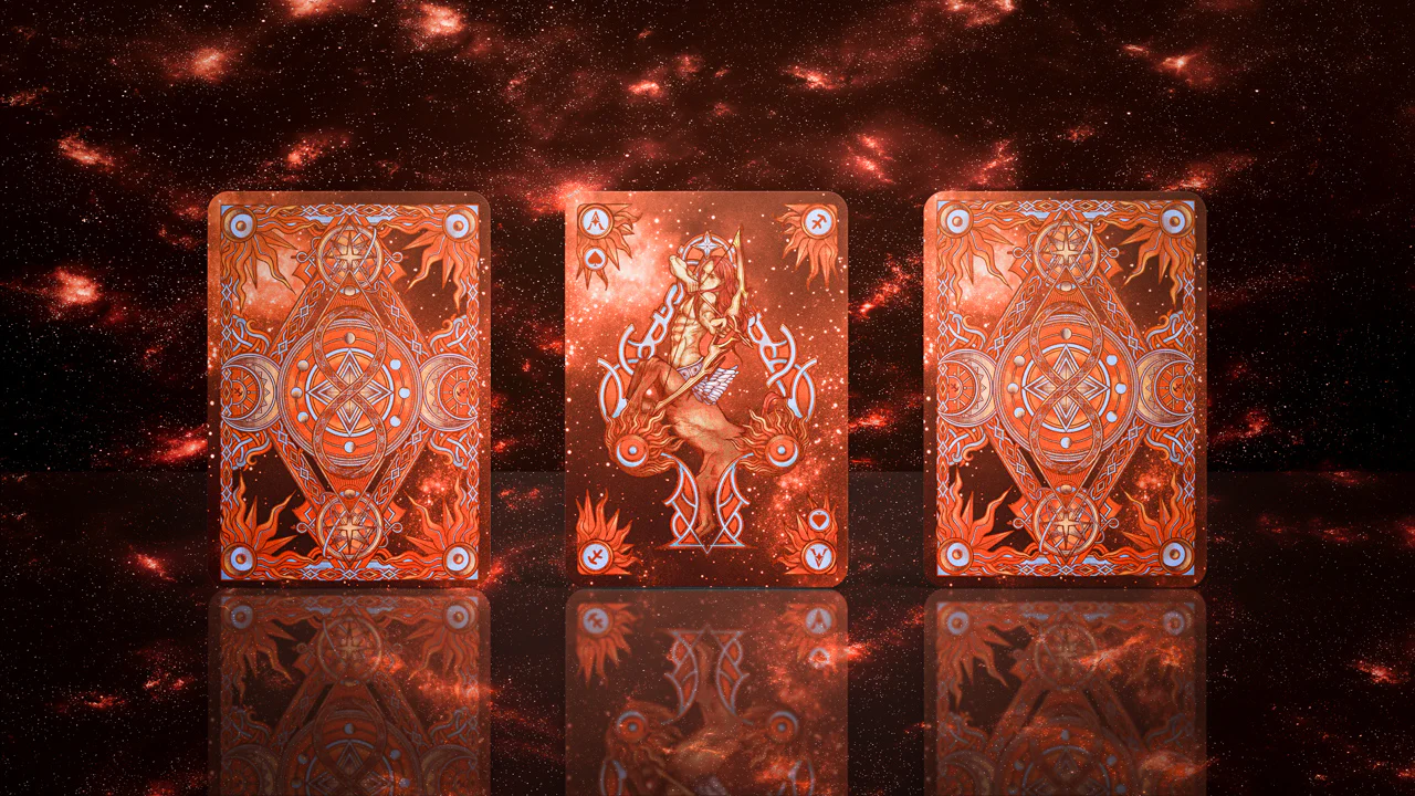 Zodiac Sagittarius Luminous Edition Playing Cards by TCC - Image 7