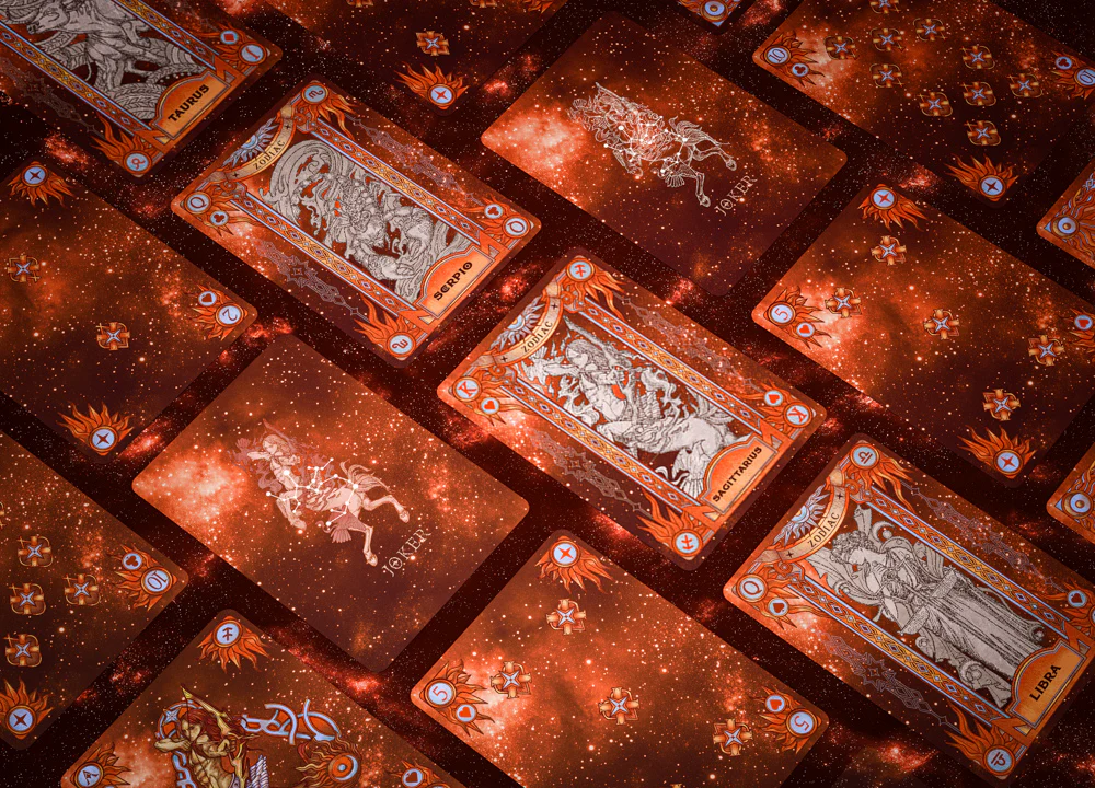 Zodiac Sagittarius Luminous Edition Playing Cards by TCC - Image 8