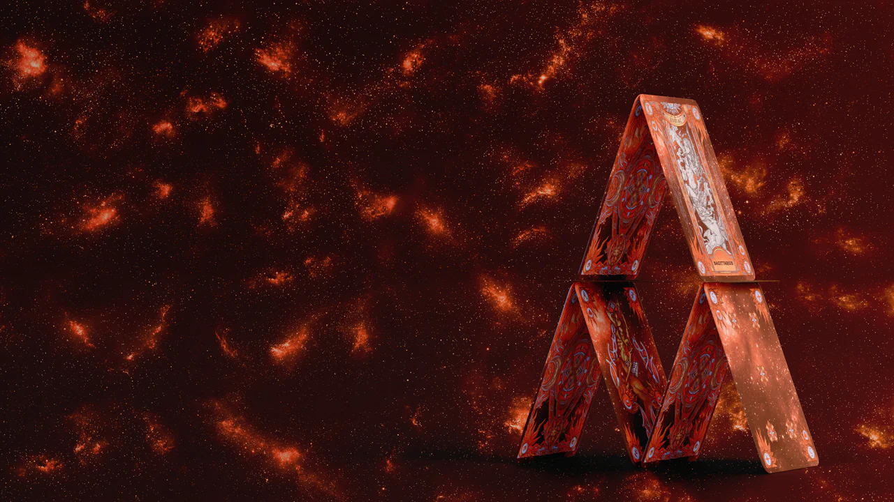 Zodiac Sagittarius Luminous Edition Playing Cards by TCC - Image 9