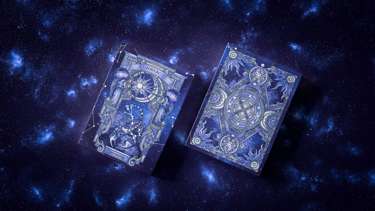 Zodiac Scorpio Luminous Edition Playing Cards by TCC - Image 3