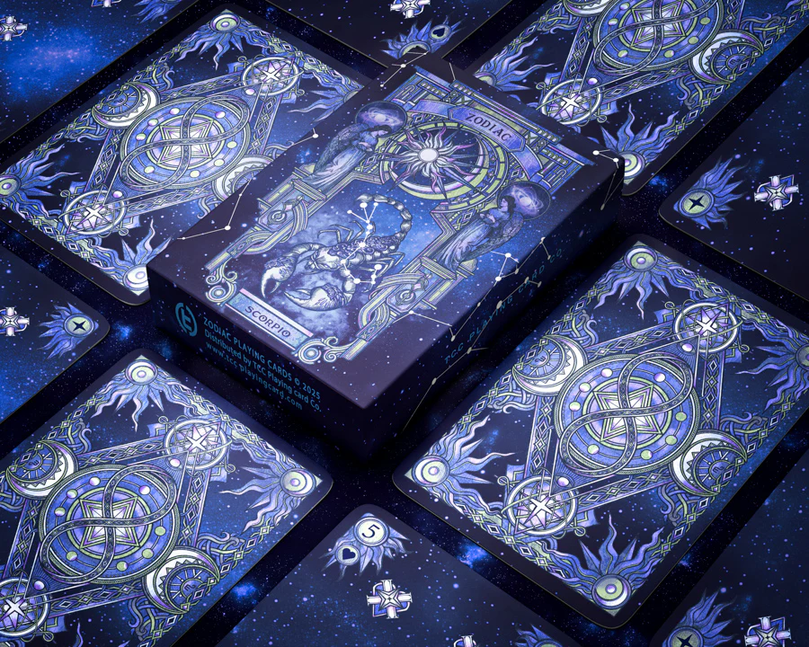 Zodiac Scorpio Luminous Edition Playing Cards by TCC - Image 5