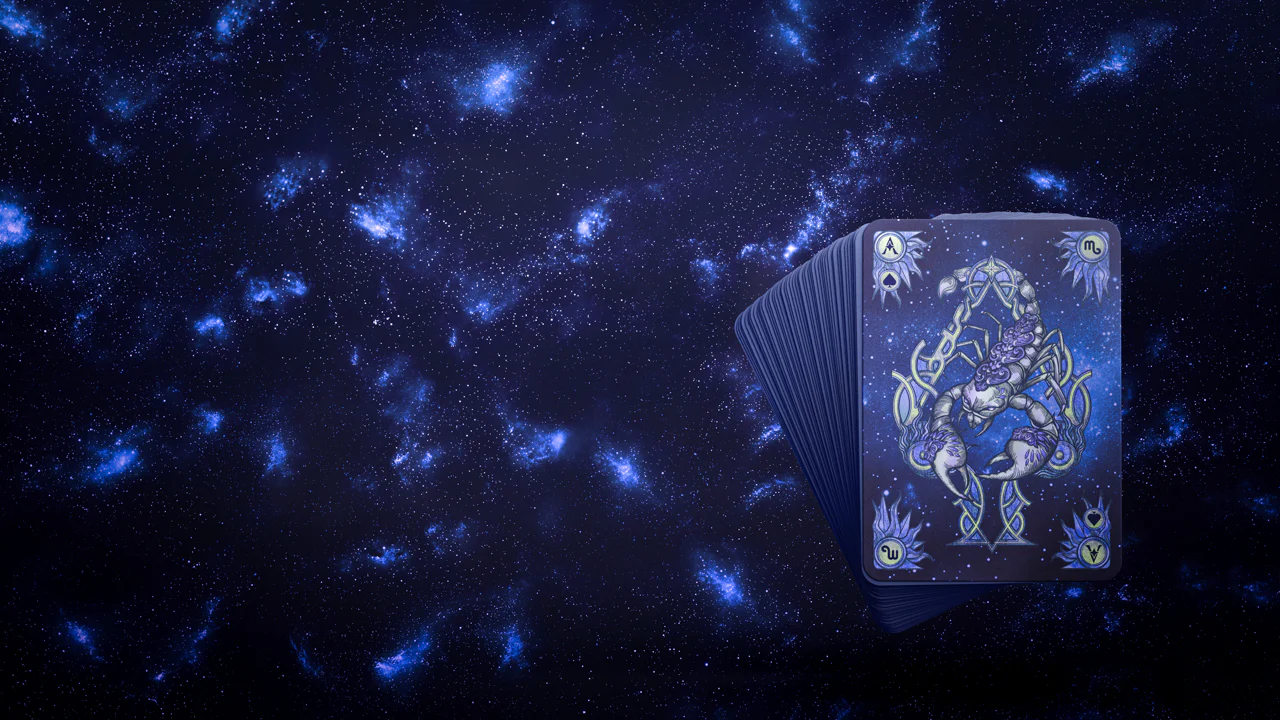 Zodiac Scorpio Luminous Edition Playing Cards by TCC - Image 6
