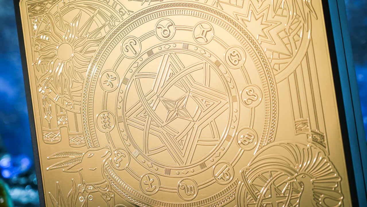 Zodiac Series Gold-edged Wooden Box by tcc - Image 3